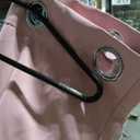 Pink Blackout Curtains with Sheer Overlay, 2 Panels, Thermal Insulated & Soundproof, Lace Trim for Bedroom, Nursery, Living Room - Modern Pink Drapes, Room Darkening Curtains, 52x84 Inches