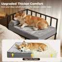 Libbipaw Adjustable Bedside Dog Bed, Medium and Large