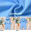 Aalizzwell Newborn Baby Boys Girls Easter Romper, Size 52