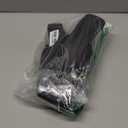 Coutgo Women's Mules Low Kitten Heel Closed Square Toe Slip On Backless Dress Shoes,Size Fits Large 9