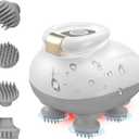 TISSCARE Electric Scalp Massager, Cordless Head Massager Scalp for Hair Growth and Stress Relax, 3 Speed Modes, Waterproof Handheld Portable Head Scratcher for Pet Dog Cat Massage, Gift for Women Men