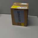 Moquin Privacy Wavy Style Gold Door Handles with Lock (No Key), Brushed Gold Door Handles with Reversible Lever for Bathroom and Closet, Polished Brass, 3 Pack