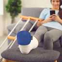Crutch Comfort by Top Glides Toe Cozy (Dark Blue)