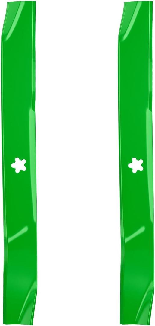 532134149 42" Mulching Blades for Craftsman LT2000 LT1000 YT3000 Husqvarna YTH18542 YTH22V42 Poulan Pro 42 inch Deck Riding Lawn Mower 422719 134149 138971 532138971 138498 5 Point Star (2 Pack)