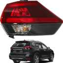 labwork Right Side Outer Tail Light Replacement for Nissan Rogue 2017-2019 Rear Tail Lamp Assembly 265506Fl0A 265506Fl0C