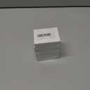 6 x Airtag Holder,Hard PC IML Airtag Case with Keychain Compatible with Apple Air Tag,Dust and Shock Proof Air Tag Holder for Kids,Dogs,Cats,Keys,Luggage-Clear