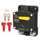 300 Amp Circuit Breaker 12V Automotive Replacement Circuit Breaker Switches & DC Manual Reset 1 Pack