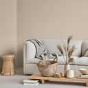 VEELIKE Pastel Beige Wallpaper Stick and Peel Beige Contact Paper for Cabinets Drawers Countertops Waterproof 15.7''x118'' Removable Self Adhesive Renter Friendly Wallpaper for Bedroom Bathroom Walls