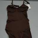 FeelinGirl Shapewear Bodysuit Tummy Control Body Shaper for Women Seamless Waist Snatching Shaper (Medium-Large, Brown)