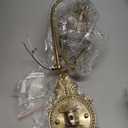 Gold Crystal Vintage Wall Sconces Set of 2 Indoor Hardwired Wall Light Fixture, Modern Wall Mount Lamp Light for Bedroom Living Room Bathroom Vanity Light Hallway Light Fixture Decor LED E12