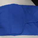 Dog Calming Hoodie, Ear Muffs Noise Protection for Anxiety Relief, No Shake Ear Wraps for Dogs - Grooming, Bath, Blow Drying, Fireworks, Thunderstorms, Hematoma Ear Cover Head Wrap, Blue XL