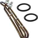 Ximoon Flo-Thru Hot Tub Heater Element 4KW 240V with Mounting Hardware Replacement for Balboa Spa Heater Element Hot Tub, Applicable in Spas Electric Heaters Or Swimming Pools (10 inch) (4000W)