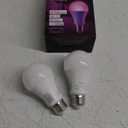 meross Smart LED Light Bulb, Smart WiFi LED Bulbs Compatible with Apple HomeKit, Siri, Alexa, Google Home & SmartThings, Dimmable E26 Multicolor 2700K-6500K RGBWW, 810 Lumens 60W Equivalent, 2 Pack