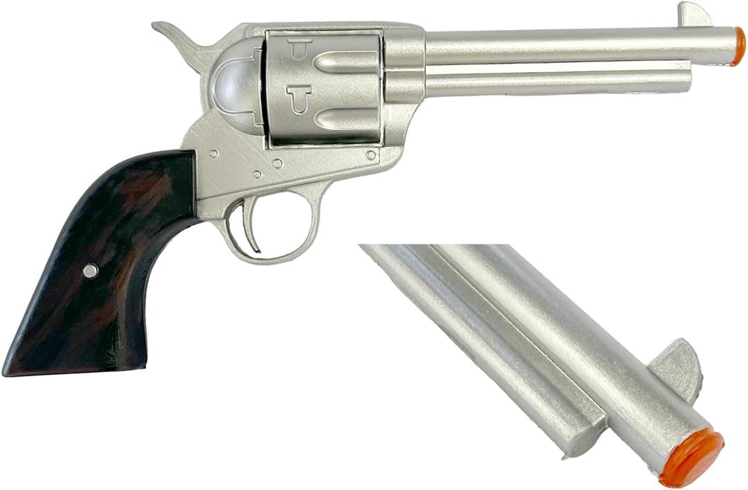 12.5 Inch Wild West Costume Prop Redemption Classic Foam Western Revolver Cowboy Sheriff