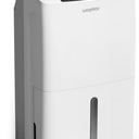 Waykar 34 Pints Dehumidifier for Basement and Home with Drain Hose, Spaces up to 2000 Sq Ft, with Auto or Manual Drainage, 0.66 Gallon Water Tank Capacity