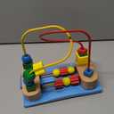 Melissa & Doug First Bead Maze - Wooden Educational Baby Toy with Suction Cups, for Floor, High Chair or Toddler Table, Toddler Toys for Girls & Boys Ages 1+