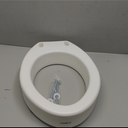 Carex Toilet Seat Riser, Elongated Raised Toilet Seat Adds 3.5 inches to Toilet Height, for Assistance Bending or Sitting, 300 Pound Weight Capacity Toilet Riser