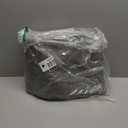 IOHOUZE Washable Area Rug 4x6 Non Slip Rubber Backed Woven Rugs for Entryway Indoor Bedroom Rugs Kitchen Rug Floor Throw Carpet for Entrance Front Door Living Room, Dark Grey