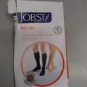 JOBST Relief Knee High Graduated Compression Socks 20-30mmHg - Comfortable Unisex Design - Closed Toe, Large