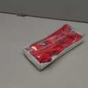 KLEWEE 12 Pcs Cardinal Birds for Crafts, Mini Cardinal Clip On Christmas Tree Ornaments Artificial Red Birds Decorations for Wreaths Centerpieces DIY Crafts, Red Velvet & Feathers