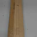 Curtain Rods for Windows 32-90 Inch, 1 Inch Adjustable Black Curtain Rod Set with Brackets, Easy Install