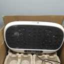 Lifepro HexaPlate Lite Vibration Plate Exercise Machine with Magnetic Acupoints - Full Body Vibration Platform for Beginners and Recovery - Lymphatic Drainage Massager for Muscle Toning and Fitness (White)