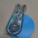 Jar Opener for Weak Hands, Seniors with Arthritis, 5 in 1 Multi Function Bottle Opener Lid Opener For Arthritic Hands with Non Slip Rubber Jar opener Gripper Pad(Blue) (3-piece set)