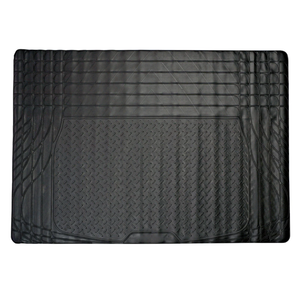 Universal Car Boot Liner Black Floor Mat  54x43 Inches