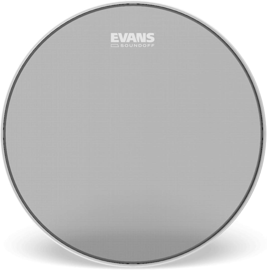 Evans dB Zero Drum Heads - Featuring Single Ply ShockWeave Mesh - Low Volume Drumhead - Bass, 22 Inch