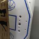 Pool Basketball Hoop, Oversized Poolside Basketball Hoop for Swimming Pool Basketball Game, 34"x34"x42.2" Water Basketball Hoops with Lengthen Base/ 2 Balls/Pump, Made for Teens, Adults.