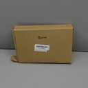 36 Pcs Christmas Glitter Artificial Poinsettia Flowers Xmas Poinsettia Artificial Wedding Flowers Decorations Xmas Tree Ornaments with Clips for Party, 6 Inch, 4 Inch, 3 Inch(Silver and White)