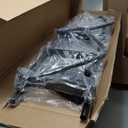 Universal Exterior RV Ladder, 7.6FT-8.4FT Aluminum Travel Trailer Ladder, 250lbs Capacity, Black