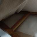 Towood Lifee Barstool, Wooden Counter Height Bar Stools, Backless 18 Inch Stool, Stackable Kitchen Stool Chair, Vanity Stool with Storage for Dining Room, Living Room, Bedroom, Natural