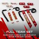 Franklin Sports NFL Team Flag Football Sets - Belts + Flags - Kids + Adults - Fits Up to 36" Waist - NFL Licensed (One Size)