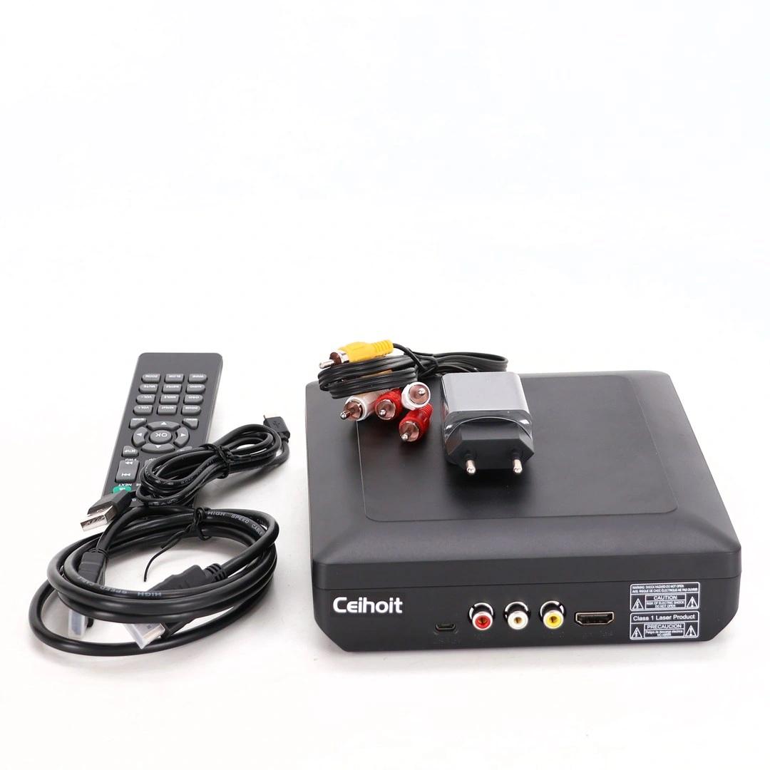 Ceihoit Mini HD DVD Player, CD Players for Home, DVD Players for TV