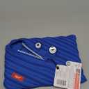 ZIPIT Monster Pencil Case for Kids, Cute 3-Ring Binder Pencil Pouch for Boys, Girls and Teens, Stationery Bag for School, Blue