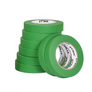 STIKK Painters Tape  8pk Green Painter Tape  1 inch x 60 Yards  Paint Tape for Painting, Edges, Trim, Ceilings  Masking Tape for DIY Paint Projects  ResidueFree Painting Tape