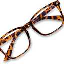 OPTOFENDY Blue Light Blocking Glasses Women Men, Computer Eyeglasses Anti Blue Light Glasses with Anti Eyestrain & UV