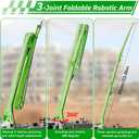 Cement Concrete Pump Truck Toy - Extendable Concrete Boom Pump Construction Trucks Site Playset Building Water Spray Todder Kids Age 3 4 5 6 7 8 Year Old Boy Birthday Christmas Vehicles Education Gift