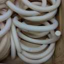 20 Pcs Wooden Rings for Craft, 4inch/100mm Unfinished Wood Rings, Wooden Rings for Macrame Craft, Pendant Connectors, DIY Craft Supplies