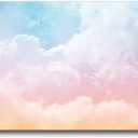 Cliouar-Wall Mural Wallpaper 3D Wallpaper Decorative Powder Cloud Bedroom Living Room Decor 103" x 69"(Not Peel and Stick)