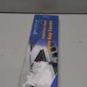 SZJHXIN Stove Gap Filler, Stove Gap Covers Stainless Steel, Adjustable 13.8-27.5 In(2 Pack), Heat Resistant, Gas Stove Side Gap Protector, Silver