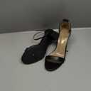 DREAM PAIRS Women's Chunk Low Heel Pump Sandals (7.5)