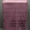 Traveler's Choice Pagosa Hardshell Expandable Luggage with Spinner Wheels, Pink, 30-Inch Large