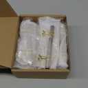 Rergy 10 Pack Brushed Nickel Cabinet Pulls Kitchen Cabinet Handles, 3inch Cabinet Pullls Brushed Nickel&Gold Kitchen Pulls Cabinet Handles Zinc Alloy Hardware for Cupboard,Closet,Cabinets (Hole Center: 3in(76mm))