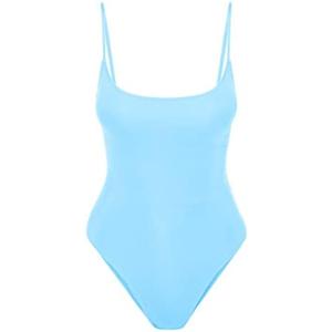 Narecte Sexy One Piece Bathing Suit for Women Tummy Control High Cut One Piece Swimsuit Womens Swim Suit, XL