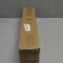 White Decorative Farmhouse Curtain Rod:36-88"Adjustable Heavy Duty Single Window Curtain Rod for Bedroom Living Room,Antique White Boho Rustic Drapery Rods with Vintage Twist Finial Easy Install