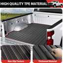 Bed Mat Compatible with 2020-2025 Chevy Silverado&GMC Sierra 2500 3500HD 6.8FT Truck Bed Liner Pickup Potector for Chevrolet Silverado Accessories(20-25 Silverado&Sierra 2500/3500 HD 6.8FT)