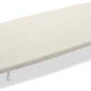 Whitmor Folding Tabletop Ironing Board with Wood Top, 32 x 12 in | Wood top, scorch-resistant cotton cover, 5mm foam pad, folding design with locking legs for compact storage.