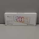 JALL 13" Large Digital Wall Mount Clock, Count Down Timer, Alarm, Big LED, DST, Temperature for Living Room Classroom Desk, Xmas, Birthday Gift for Senior Mom Dad